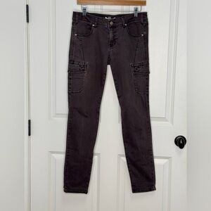 Cabi Brown Cargo Skinny Jean #962